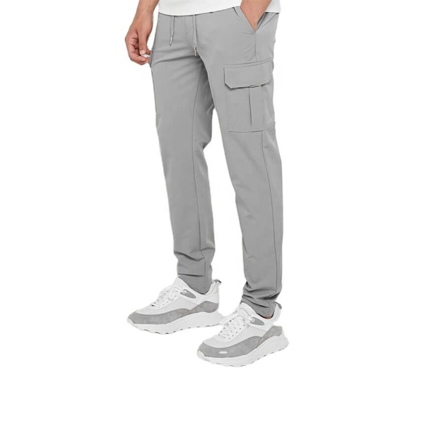 Grey Cargo Sweatpants Order Now