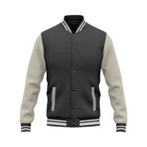 Black And White Letterman Jacket