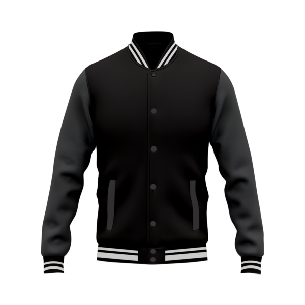 Black Varsity Jacket Mens