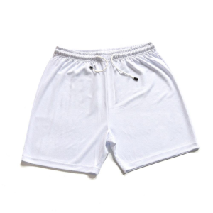 White Fleece Shorts Purchase Now